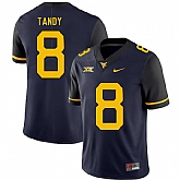 West Virginia Mountaineers 8 Keith Tandy Navy College Football Jerseys Dzhi,baseball caps,new era cap wholesale,wholesale hats